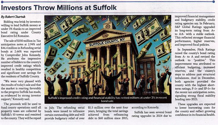 2024 Successful Sale of Suffolk's Tax Notes